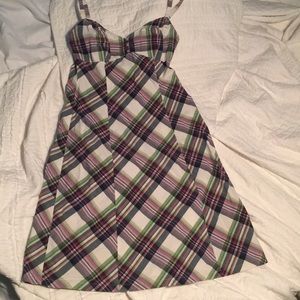 Spaghetti strapped A line sun dress
